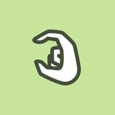 The letter C