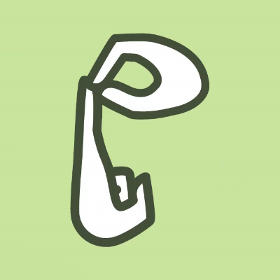 The letter P